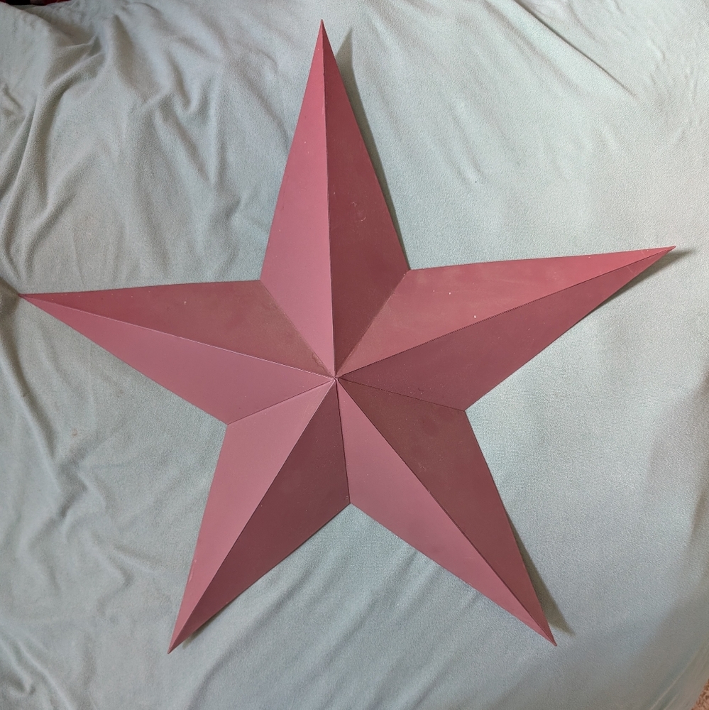 Shelf#1 Rustic Metal Star Wall Decor